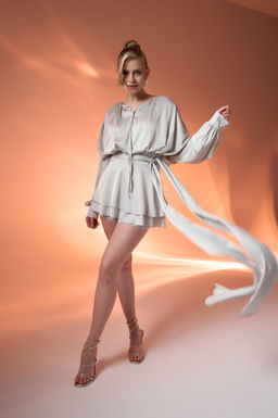 Платье Муза (жемчужный) - Эльза фото 22