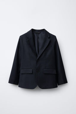 TEXTURED SUIT BLAZER