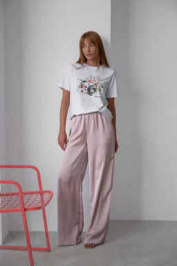 Брюки БР 407а-3 Кремовый - T.C.T фото 4