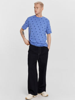 Футболка мужская синяя с принтом лобстеры - Mark formelle фото 3