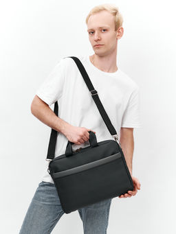 LACCOMA сумка НБ607A-черный полиэстр фото 7