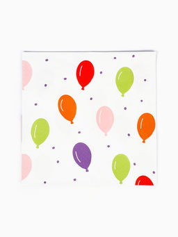 Цена за 2 шт. Салфетки бумажные трёхслойные «Шарики», 33×33 см, 20 шт.