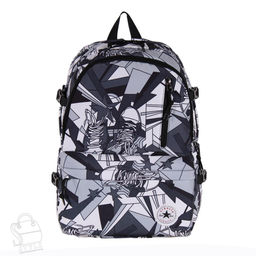 Рюкзак мужской текстильный 1879P black white Sikail - S-style фото 3