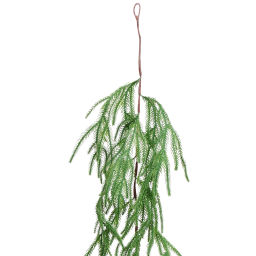 Гирлянда хвойная "Лесные лапки" 2,7 м резина (65 веток), Зеленый