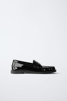 PATENT LOAFERS