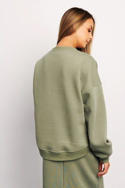 Свитшот худи оверсайз кофта с начесом 387KHK