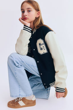 Chaqueta de b?isbol con aplicaciones - H&m фото 2