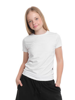 Футболка для девочки скимс для школы с коротким рукавом 22-7694 черный - Mini maxi фото 18