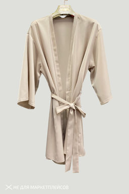 0453-NB КРЕМОВЫЙ ХАЛАТ
