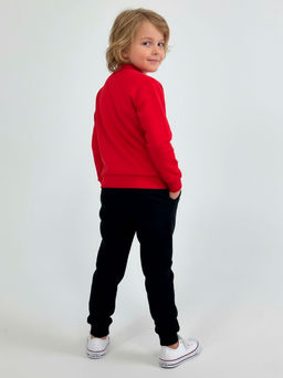 Комплект спортивный 22-7238 красный|черный - Mini maxi фото 2