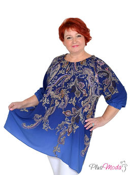 Туника Модель №1497 размеры 44-84 - Plusmoda фото 3