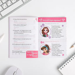 Анкета для девочек Для самой классной девчонки, А6, 16 листов - Artfox фото 3