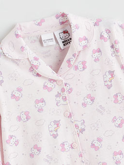 Hello Kitty Bask?l? K?z ?ocuk Pijama Tak?m
