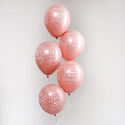 Воздушные шары латексные 12" «Любимой жене», 25 шт.