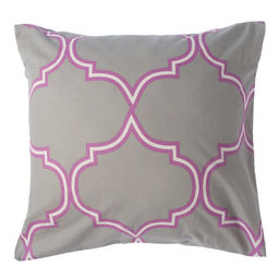 Наволочка Этель, размер 70х70 см, цвет сиреневый, поплин