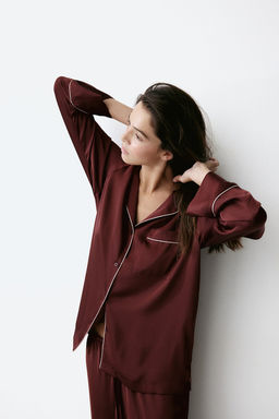Pijama de saten - H&m фото 2