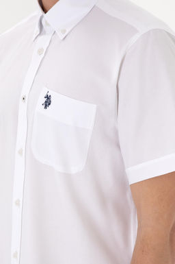 Erkek Beyaz K_sa Kollu G_mlek Sepette S_rpriz _ndirim - U.s. polo assn фото 7