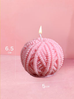 Свеча "Пряжа" 5х5х6,5 см, соевый воск