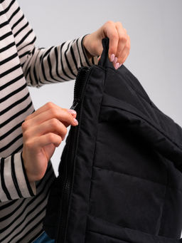 Сумка-шоппер "Зима" черный