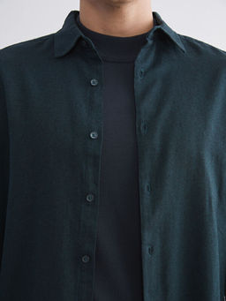 Regular Fit Uzun Kollu Gabardin Erkek G?mlek