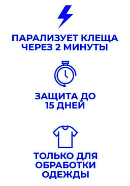 Аэрозоль от клещей, блох, комаров, мокрецов, москитов "Рефтамид Экстра Антиклещ" 145мл