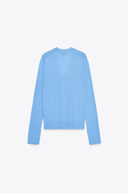 FINE KNIT CARDIGAN - Zara фото 6