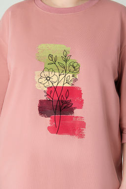 Арт. 8301 Платье 50-58 5 (шт) Цвет:пудра