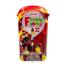Жевательная резинка со вкусом колы и лимона/cola-lemon Фусен Но Ми/Fusen No Mi Lotte, Вьетнам, 14 г