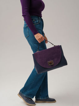 Сумка Azaro 30608 фиолетовый цветок