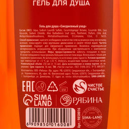 Гель для душа Волшебных моментов!, 250 мл, аромат пряного глинтвейна, Чистое счастье  фото 4