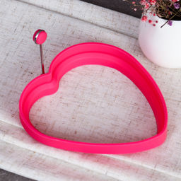 Форма для яичницы силиконовая/ F-162 /уп 200/Сердце - Галеонтрейд фото 5