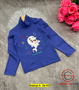 Водолазка детская с принтом