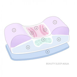 Подушка ортопедическая Beauty Sleep Aula  фото 7