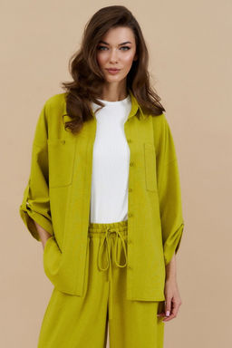 Рубашка DILIA 877 салатовый