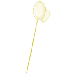 Сачок (ручка бамбук, цвет в ассортименте) (60/20 см.)