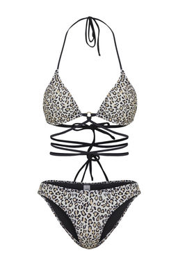 Trendyolmilla Leopar Desenli Ucgen Brazilian Bikini Tak?m? TBESS25BT00197  фото 5