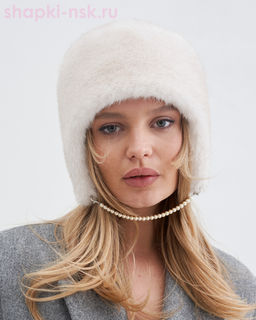 Марго экомех ласка Ушанка женская флис (56-58)