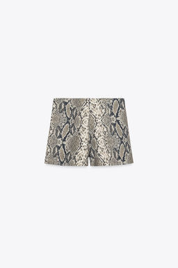 ASYMMETRIC SKORT WITH APPLIQUE - Zara фото 6