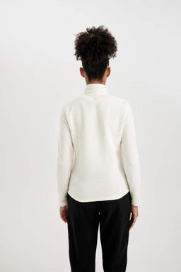 DeFactoFit флисовый кардиган стандартной посадки с двумя карманами  фото 8