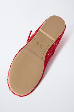 BAILARINA REJILLA / Rojo - Zara фото 7