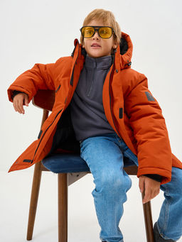 Куртка зимняя 25537-524 терракотовый