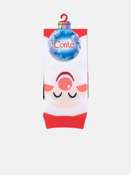 Цена за 2 пары. Носки новогодние красный - Conte elegant фото 6