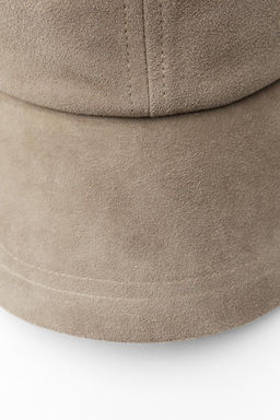 SUEDE LEATHER CAP - Zara фото 9