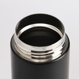 Термос Мастер К Simple, 400 мл, 20.5?6.3 см, сохраняет тепло 8 ч, нержавеющая сталь, чёрный