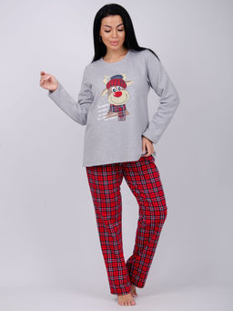 Пижама "Сноу 3", футер с начёсом