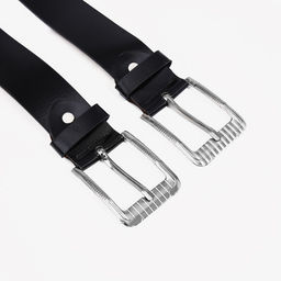 Ремень мужской, ширина 3.5 см, винт, пряжка металл, цвет чёрный - Simaland фото 2