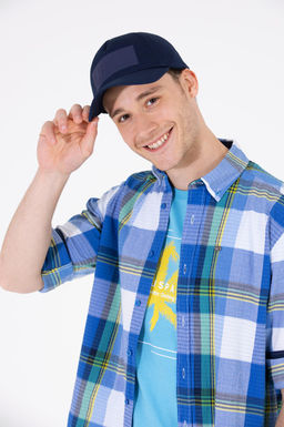 U. S. Polo Assn Мужская рубашка Saks в клетку - U.s. polo assn фото 4