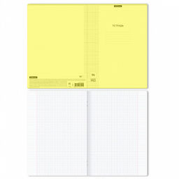 Цена за 3 шт. Тетрадь общая ученическая с пластиковой обложкой на скобе ErichKrause Классика CoverPrо fizzy, Neon, розовый, А4, 96 листов, клетка  фото 13