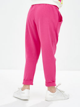 Брюки для девочки UD 3401 синий - Mini maxi фото 7