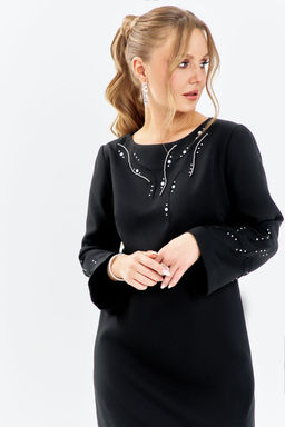 Платье Euro Moda 658 черный